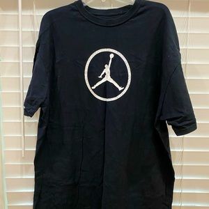 Men’s Jordan Black Short Sleeve Tee EUC Size XXL